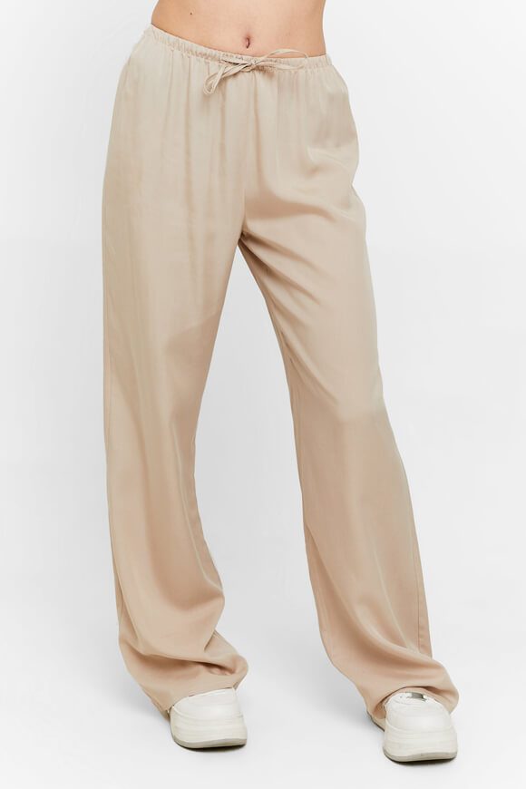 Tally Weijl Wide Leg Hose - Beige 38 Damen