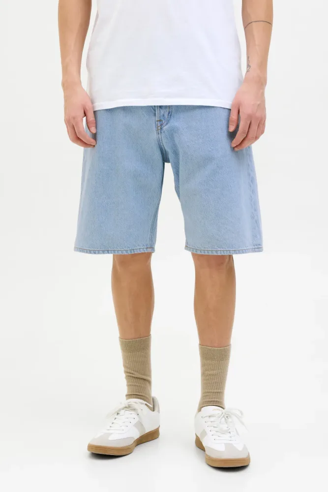Jack & Jones Alex Original Jeansshorts - Blue Denim M Herren