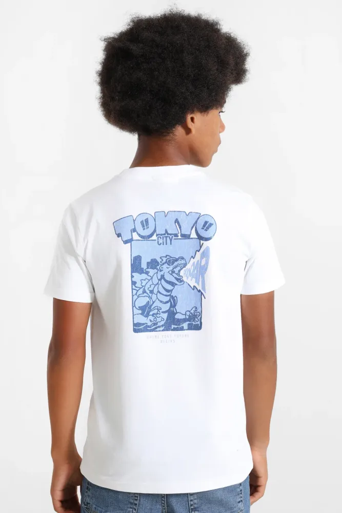 Mister Tee T-Shirt - White 146-152 Kids