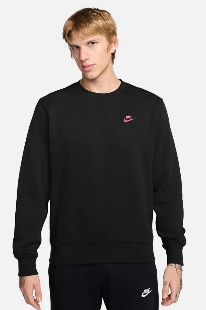 Nike Sportswear Club Sweatshirt - Black M Herren
