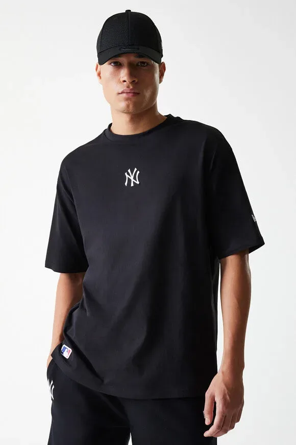 New Era T-Shirt - Black L Herren