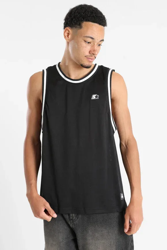 Starter Mesh Tanktop - Black M Herren