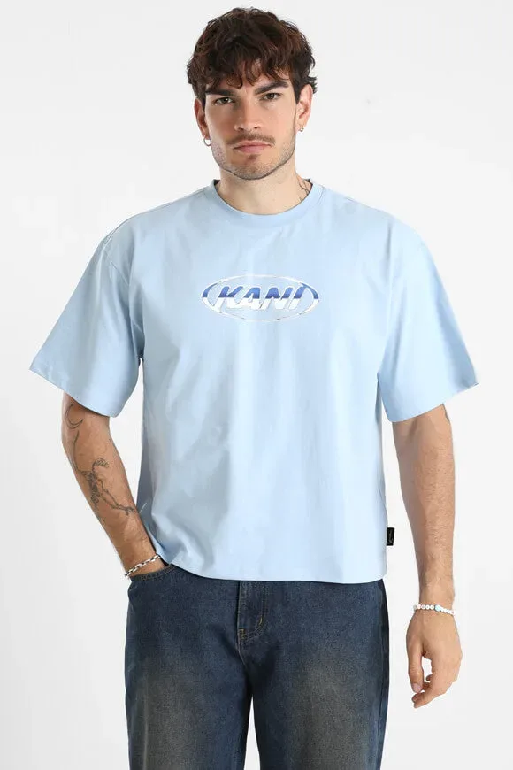 Karl Kani T-Shirt - Light Blue XL Herren