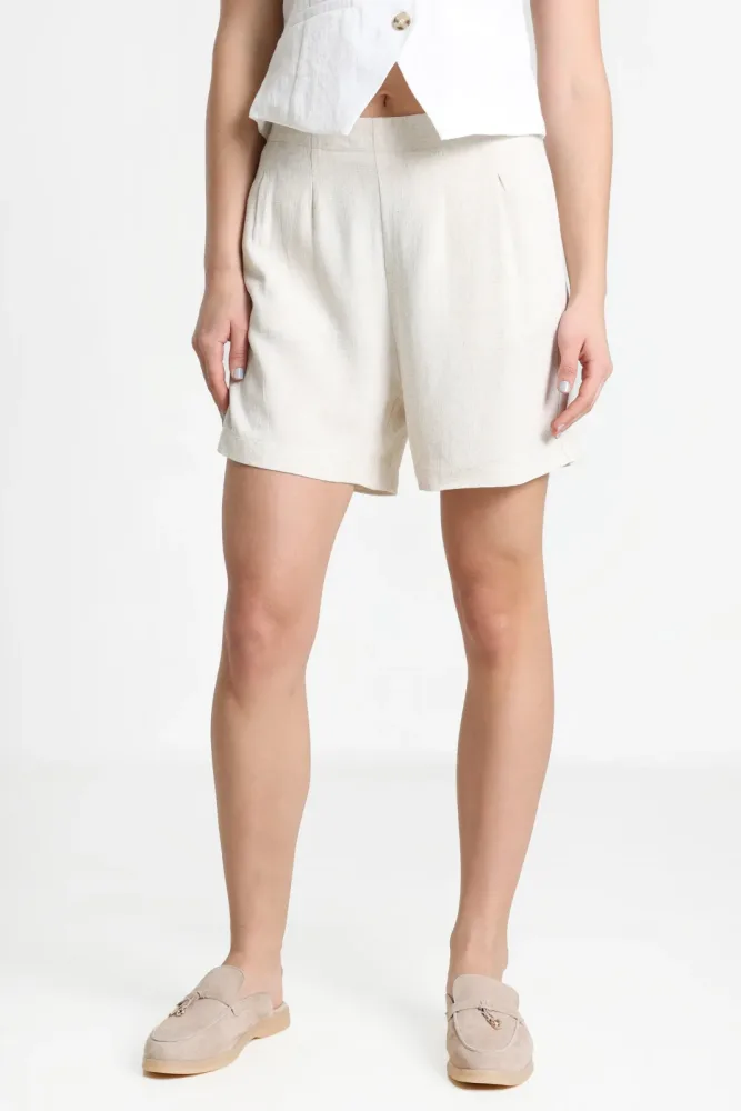 Only ONLSIESTA Leinenshorts - Moonbeam S Damen