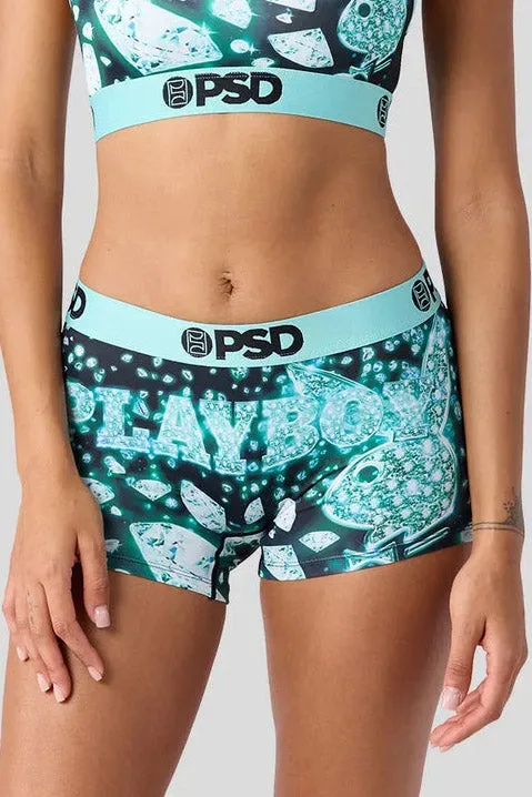 PSD Underwear Playboy Panty - Blue/Green S Damen