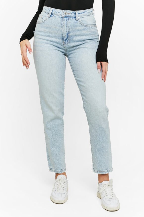 Tally Weijl Mom Fit Jeans - Light Blue Denim 32 Damen