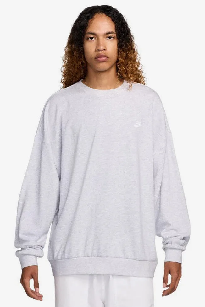 Nike Club Fleece Oversize Sweatshirt - Birch Heather XS Herren