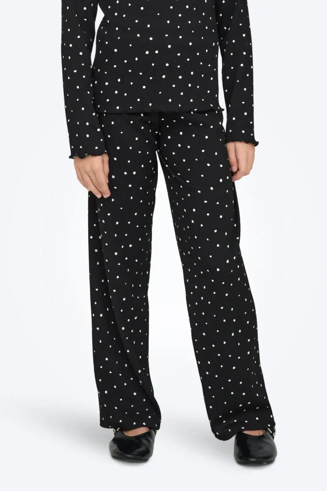 Only KOGMELIA Stoffhose - Black 140 Kids