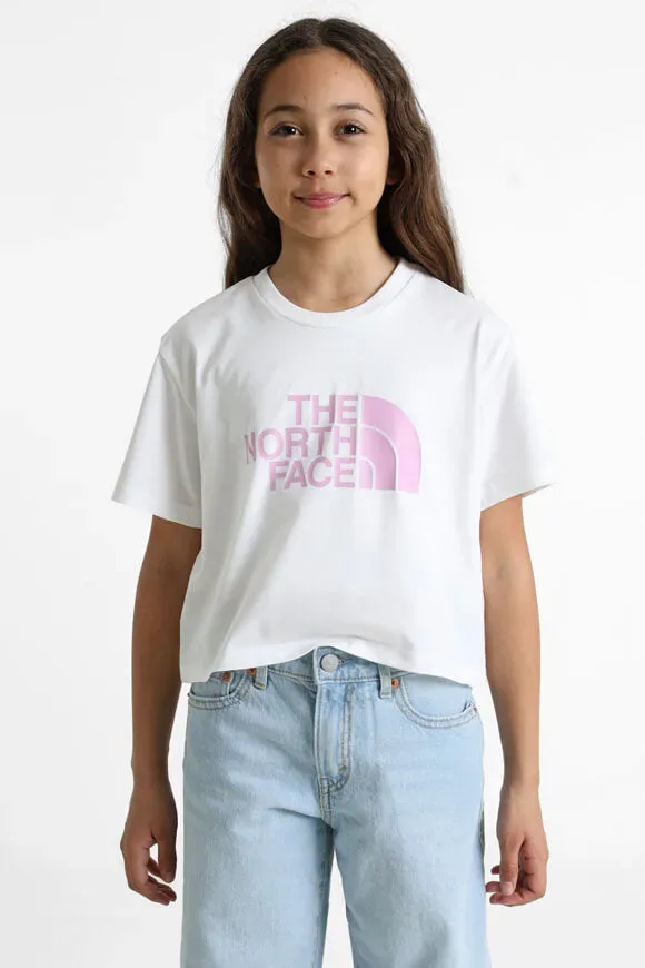 The North Face Crop T-Shirt - White L Kids