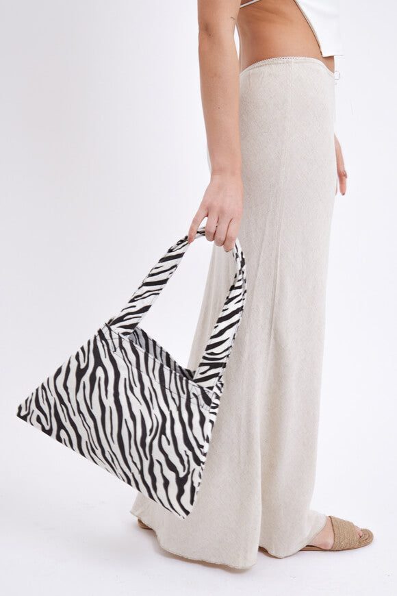 My Accessories London Handtasche - Black + White Einheitsgroesse Damen
