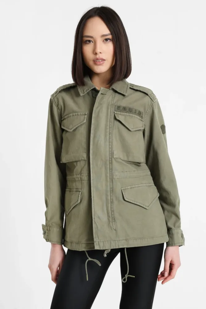 Khujo Buni Leichte Jacke - Olive M Damen