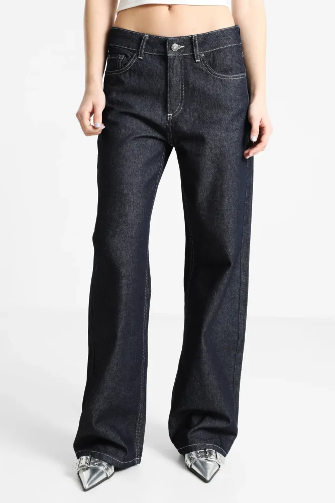 Karl Kani Wide Leg Jeans - Blue 27 Damen