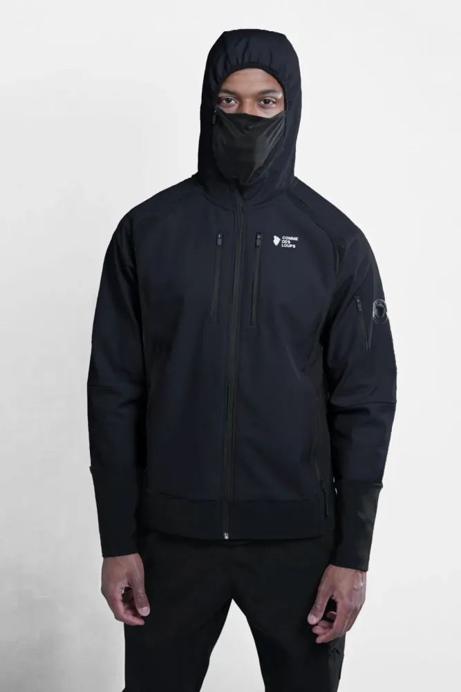 Comme des Loups Soft-R Trainingsjacke - Black S Herren