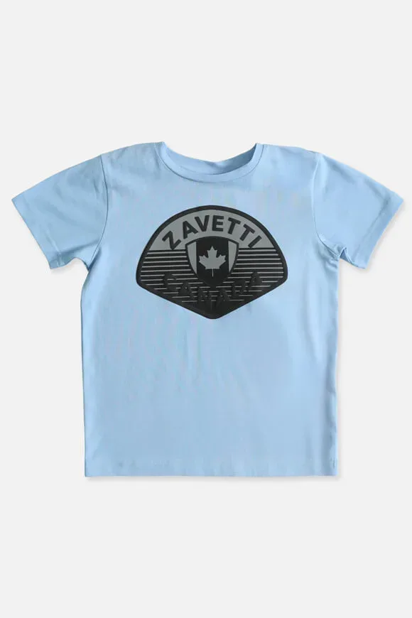 Zavetti Canada Botticini Kids T-Shirt - Placid Blue 7y