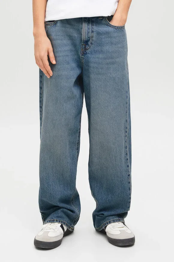 Jack & Jones Junior JJIRON Extra Baggy Fit Jeans - Blue Denim 146 Kids