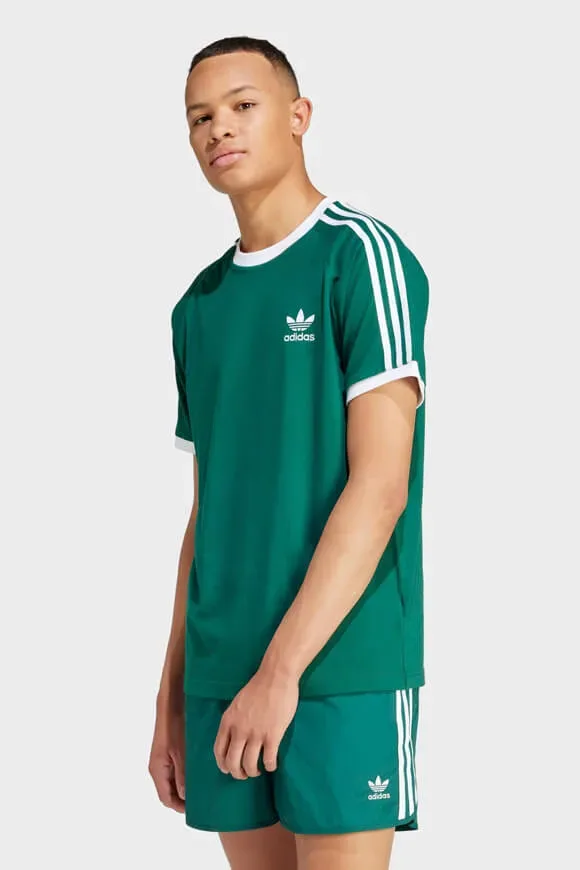 Adidas Originals Adicolor Classics 3-Stripes T-Shirt - Collegiate Green S Herren
