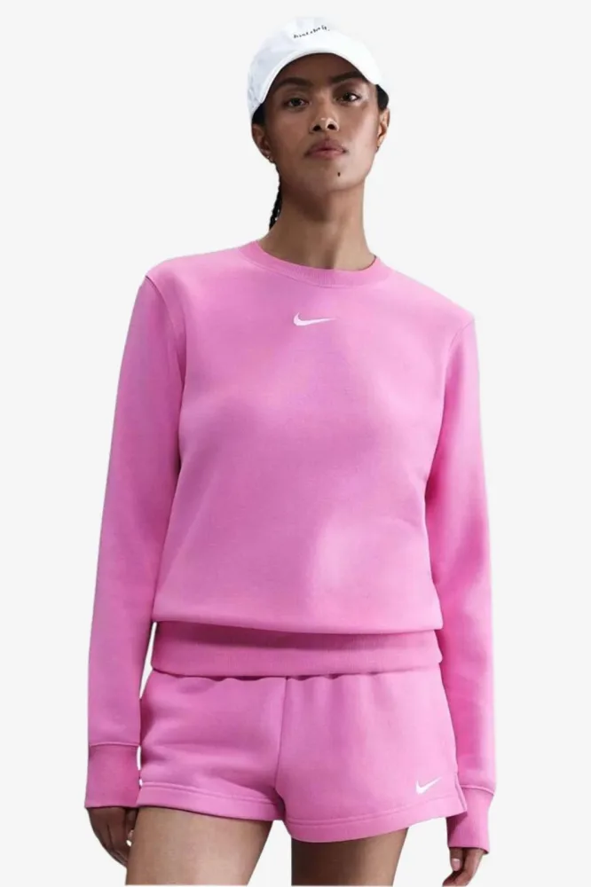 Nike Sportswear Phoenix Fleece Sweatshirt - Playful Pink M Damen