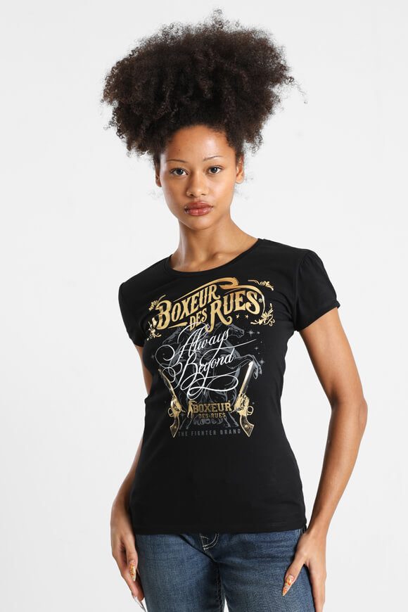 Boxeur des Rues T-Shirt - Black XS Damen