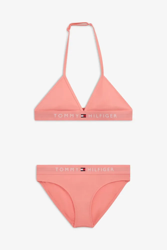 Tommy Hilfiger Kids Bikini - Tropical Blush 10-12 Kids