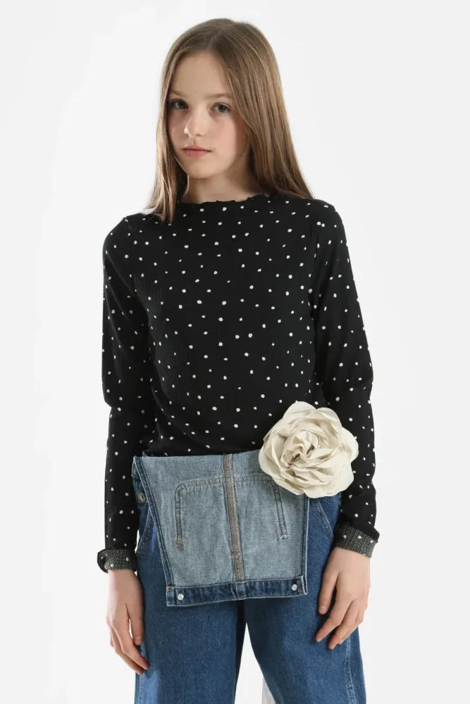 Only KOGMELIA Langarmshirt - Black 146-152 Kids