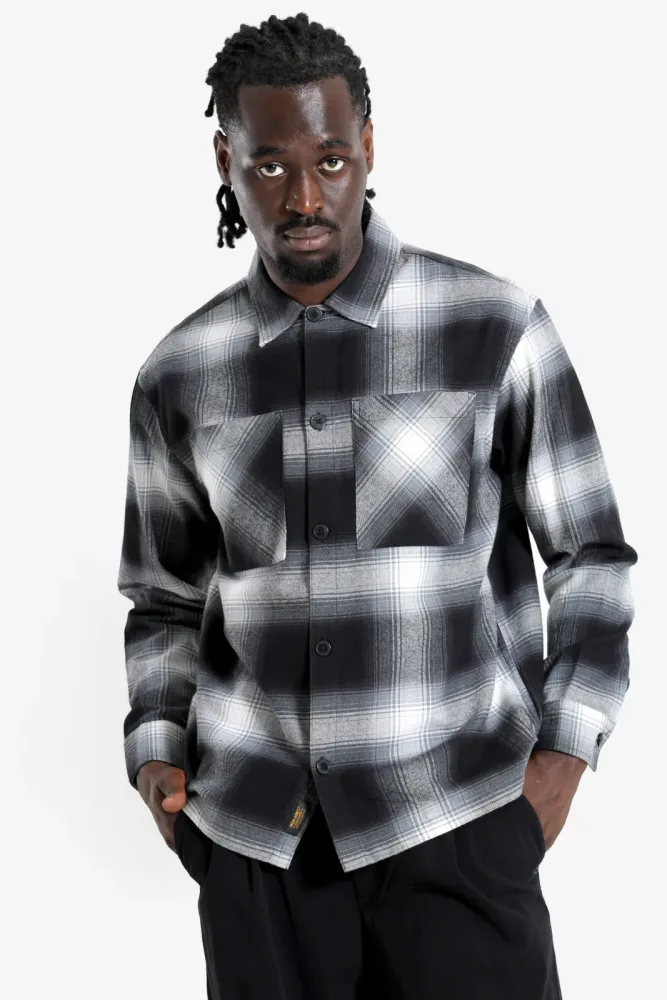 Jack & Jones JJEJACKSON Karohemd - Asphalt M Herren