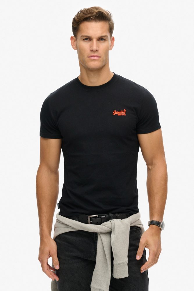 Superdry T-Shirt - Black L Herren