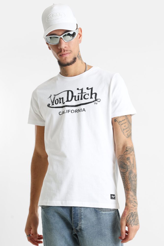 Von Dutch First T-Shirt - White L Herren