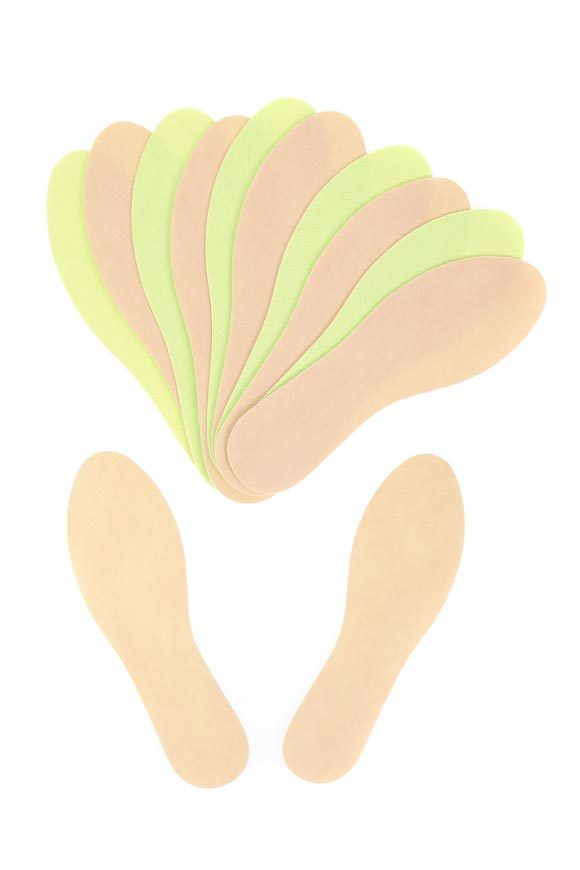 Bama Sechserpack Einlegesohlen - Beige + Hellgrün EU39/40 Damen