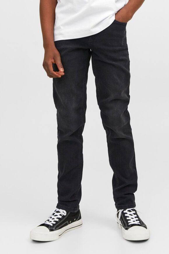Jack & Jones Junior Glenn Slim Fit Jeans - Black Denim 158 Kids