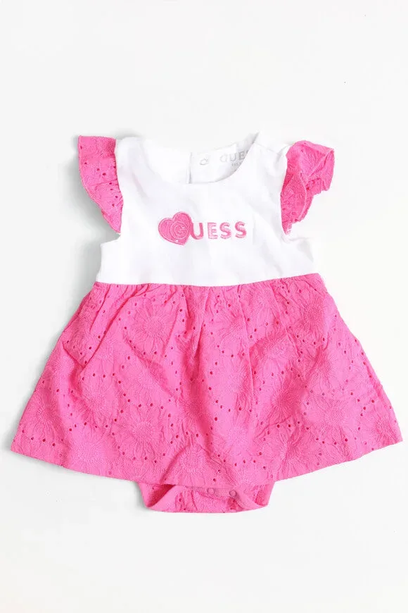 Guess 2 in 1 Baby-Kleid & Body - Scared Pink 9-12m