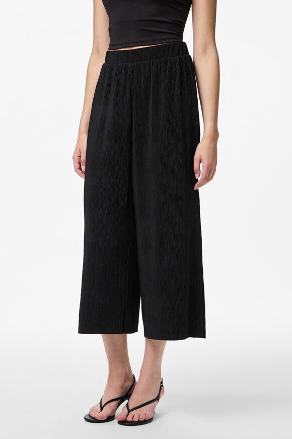 Pieces Strukturierte Culotte - Black S Damen