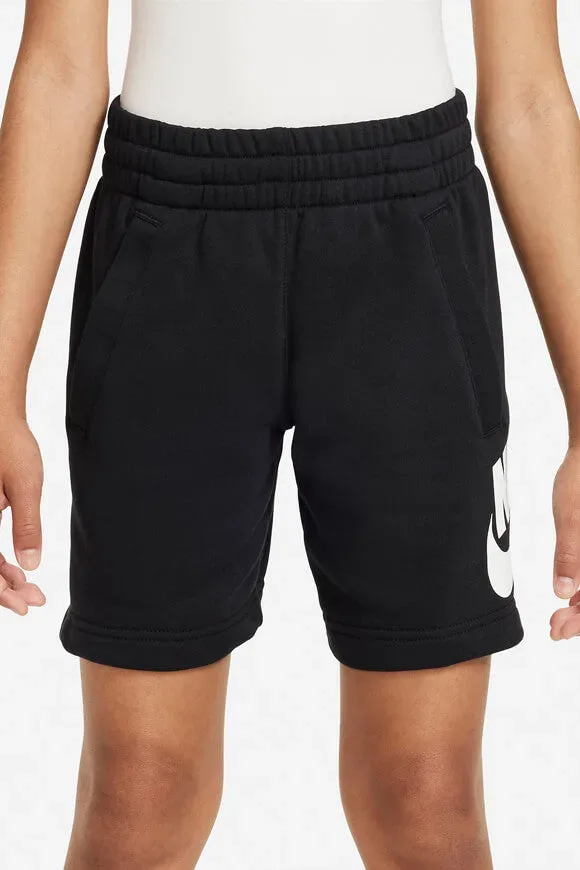Nike Club Fleece Sweatshorts - Black M Kids