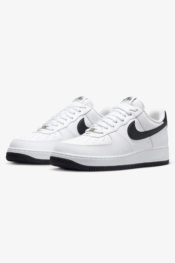 Nike Air Force 1 '07 Sneaker - White + Black EU41 Herren