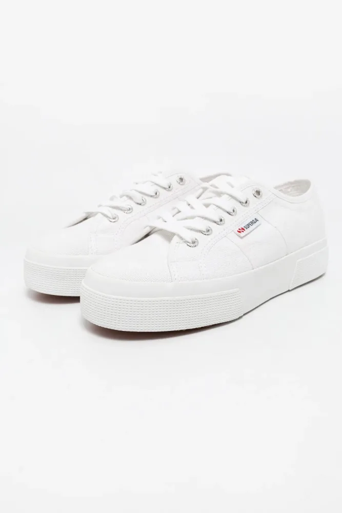 Superga Plateau Sneaker - White EU39 Damen