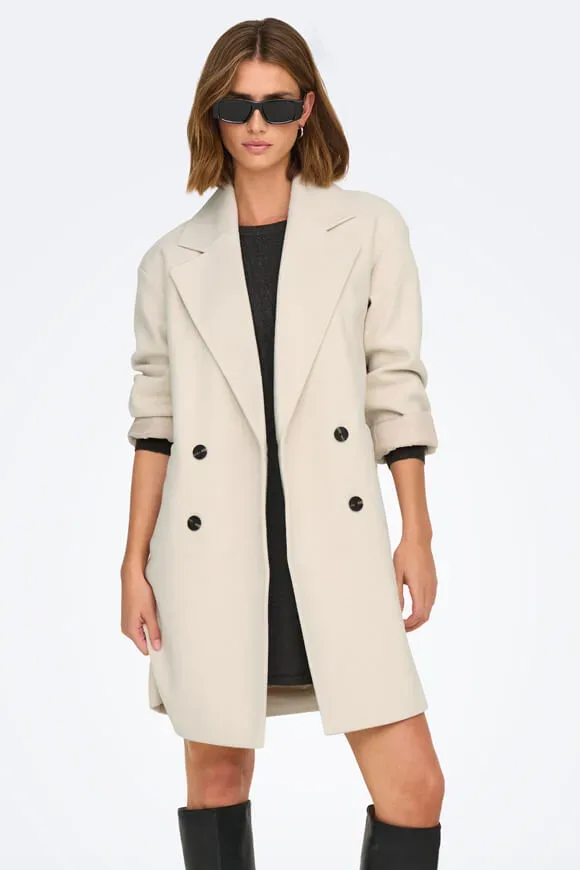 Only ONLBLAKE Mantel - Simply Taupe S Damen