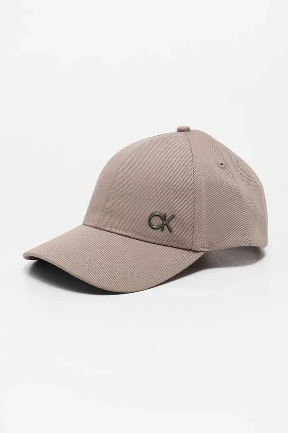 Calvin Klein Bombed Metal Strapback Cap - Rock Ridge Einheitsgroesse Herren