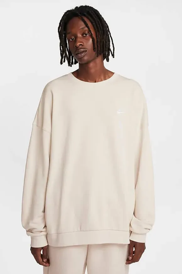 Nike Club Fleece Oversize Sweatshirt - Light Orewood Brown M Herren