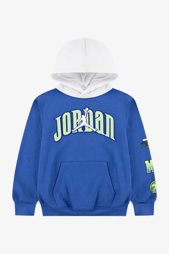 Jordan Kapuzensweatshirt - Sport Blue M Kids