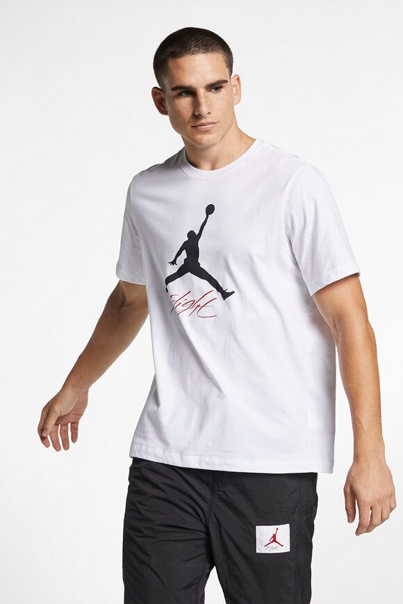 Jordan Jumpman Flight T-Shirt - White M Herren