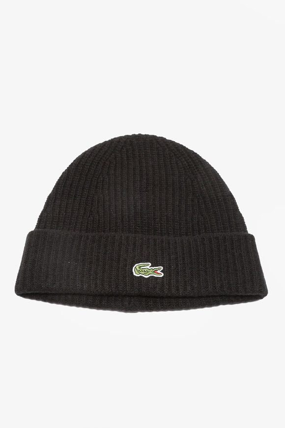 Lacoste Beanie - Black Einheitsgroesse Damen