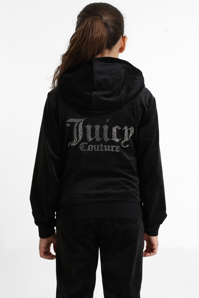 Juicy Couture Samt Jacke - Jet Black 12 Kids