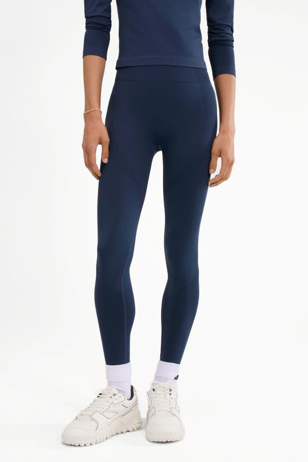 Ellesse Garceau Seamless Leggings - Navy M Damen