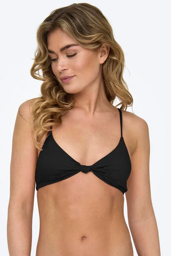 Only Sienna Triangel Bikini-Oberteil - Black S Damen