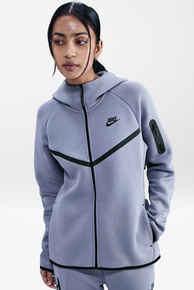 Nike Sportswear Tech Fleece Kapuzensweatjacke - World Indigo S Damen