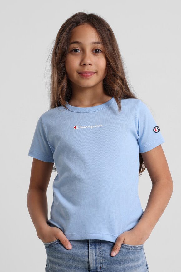 Champion T-Shirt - Light Blue S Kids