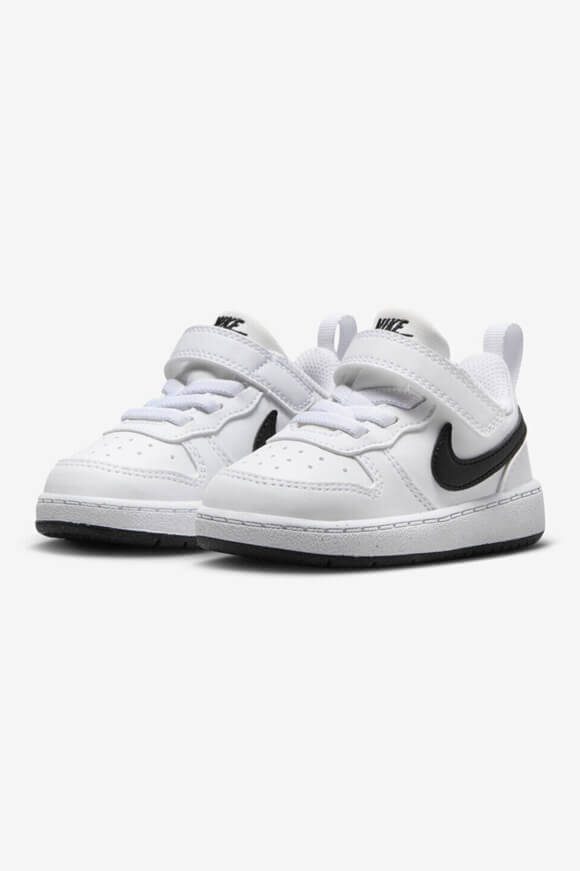 Nike Court Borough Recraft Baby Sneaker - White + Black EU22