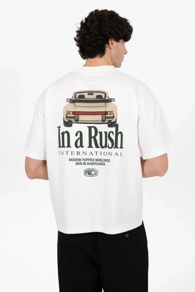 Prohibited Oversize T-Shirt - Offwhite M Herren