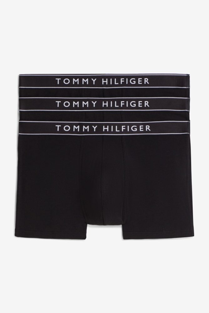 Tommy Hilfiger - Boxershorts, 3er-Pack, für Herren, Black, Größe S
