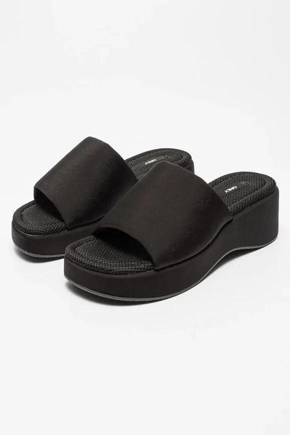 Only Plateau Sandalen - Black EU37 Damen