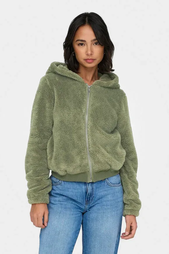 Only Newanna Teddy Jacke - Mermaid S Damen